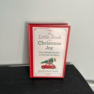 THE LITTLE BOOK OF CHRISTMAS JOY - HOLIDAY STORIES HARDCOVER BOOK